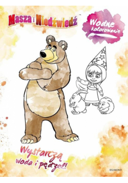 Masza i Niedźwiedź Wodne kolorowanie