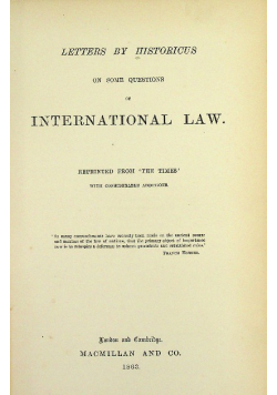 International Law