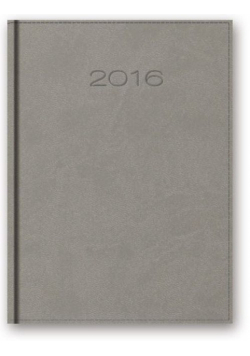 Kalendarz 2016 B5 51D szary