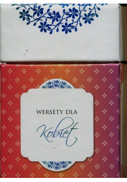Pudełko wersety dla kobiet