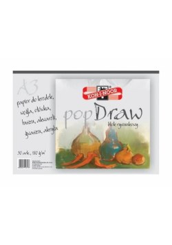 Blok rysunkowy Pop Draw A3 30 arkuszy
