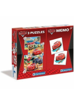 Puzzle 20+20+100 Memo Cars