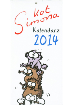 Kalendarz 2014 Kot Simona