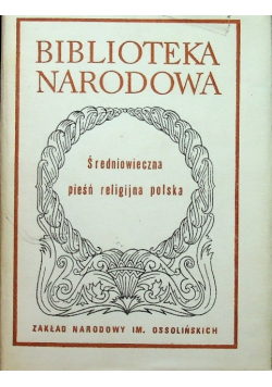 Średniowieczna pieśń religijna polska