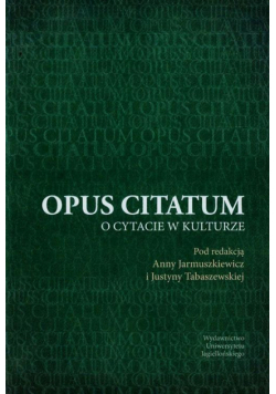 Opus citatum