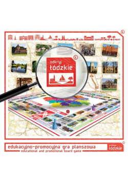 Odkryj łódzkie Edukacyjno-promocyjna gra planszowa