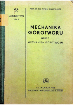 Mechanika górotworu Część 1