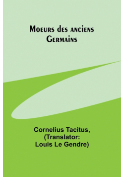 Moeurs des anciens Germains