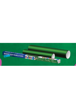 Tablica samoprzylepna w rolce zielona A2 (420mm x 594mm) 0,12mm