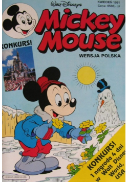 Mickey Mouse kwiecień 1991