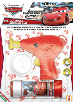 Pistolet do robienia baniek mydlanych Auta
