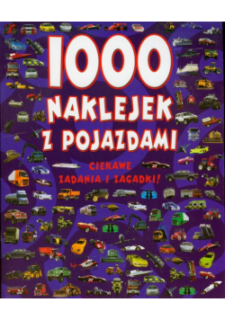 1000 naklejek z pojazdami