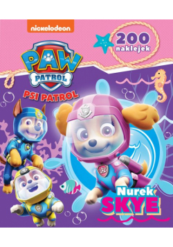 Psi Patrol 200 naklejek część 3 Nurek Skye