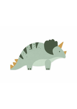 Serwetki Triceratops 18x10cm 12szt