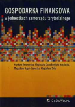 Gospodarka finansowa w jednostkach samorządu terytorialnego