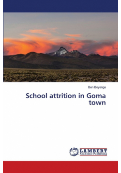 School attrition in Goma town