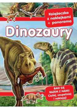 Dinozaury Panoramy z naklejkami