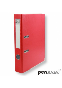 Segregator A4 z okuciem 5cm czerwony
