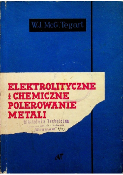 Elektrolityczne i chemiczne polerowanie metali
