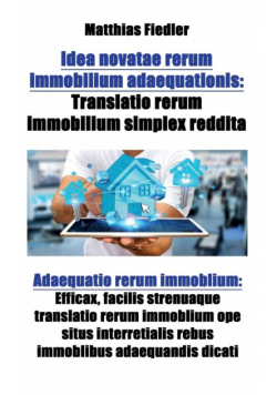 Idea novatae rerum immobilium adaequationis