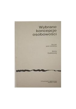 Wybrane koncepcje osobowości