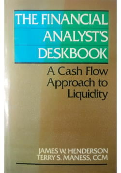The financial analysts deskbook