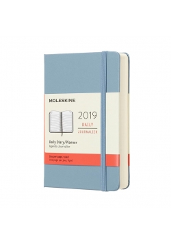 Kalendarz 2019 dzienny 12MP tw. cinder blue