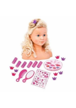 Głowa Super Model do stylizacji z kosmetykami