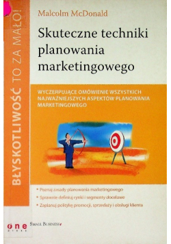 Skuteczne techniki planowania marketingowego