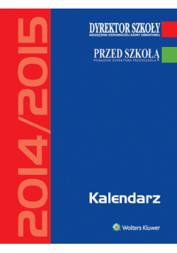 Kalendarz Dyrektora Szkoły 2014/2015