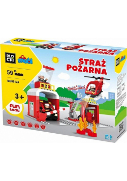 Klocki Blocki Straż pożarna 59 elementów