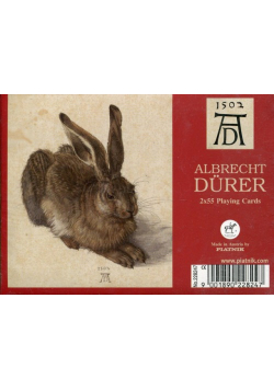 Karty do gry Piatnik Durer Zając 2 talie