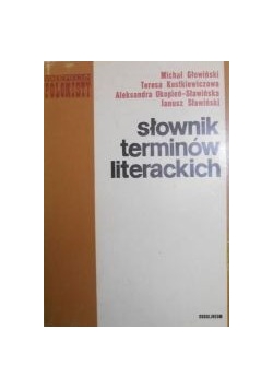 Słownik terminów literackich