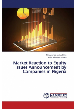 Market Reaction to Equity Issues Announcement by Companies in Nigeria