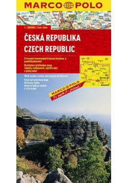 Czechy mapa drogowa 1:300 000 Marco Polo, MairDumont