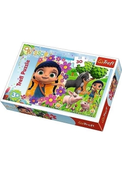 Puzzle 30 Niezwykły świat Wissper TREFL