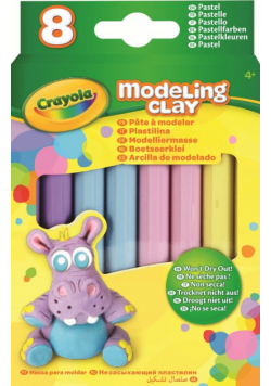 Plastelina pastelowa Crayola 4 kolory
