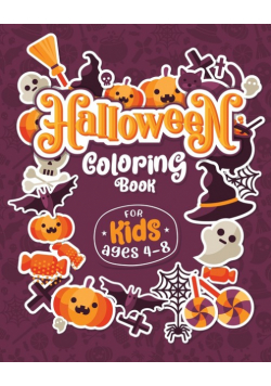 Halloween Coloring Books For Kids Ages 4-8