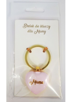 Breloczek do kluczy różowy Dla Mamy