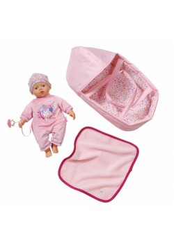 Lalka z nosidełkiem my little Baby born SuperSoft 32 cm