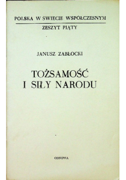 Tożsamość i siły narodu