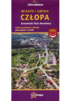 Miasto i gmina Człopa mapa turystyczna 1:60 000