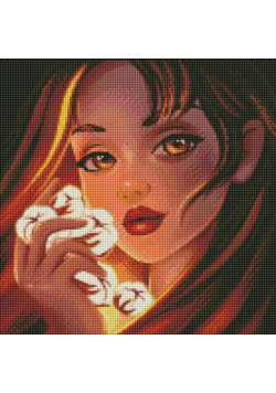 Diamentowa mozaika - Magiczna bawełna 40x40cm