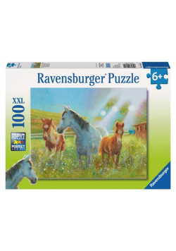 Puzzle XXL Konie na pastwisku 100