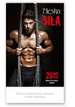 Kalendarz 2019 Reklamowy ekonom. Męska siła RE6