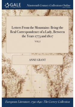 Letters From the Mountains