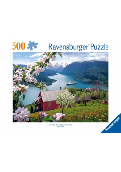 Puzzle 2D 500 Skandynawska idylla