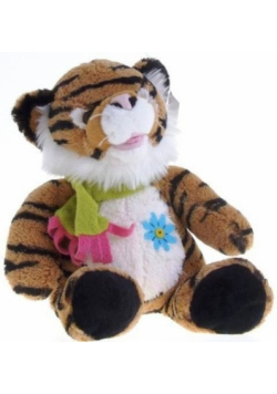 Tygrys pluszowy brązowy 30 cm