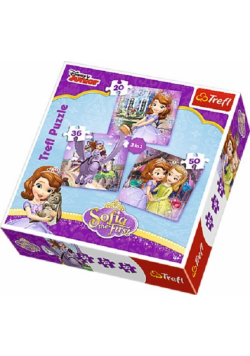 Puzzle 3w1 Zosia i jej przyjaciele