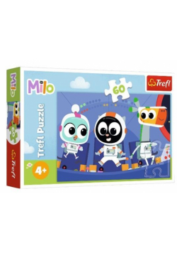 Puzzle 60 Czas poznać Milo TREFL